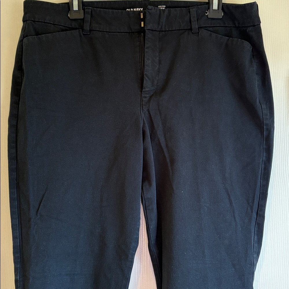 Old Navy | Basic Black High-Rise Pixie Secret Smo… - image 2